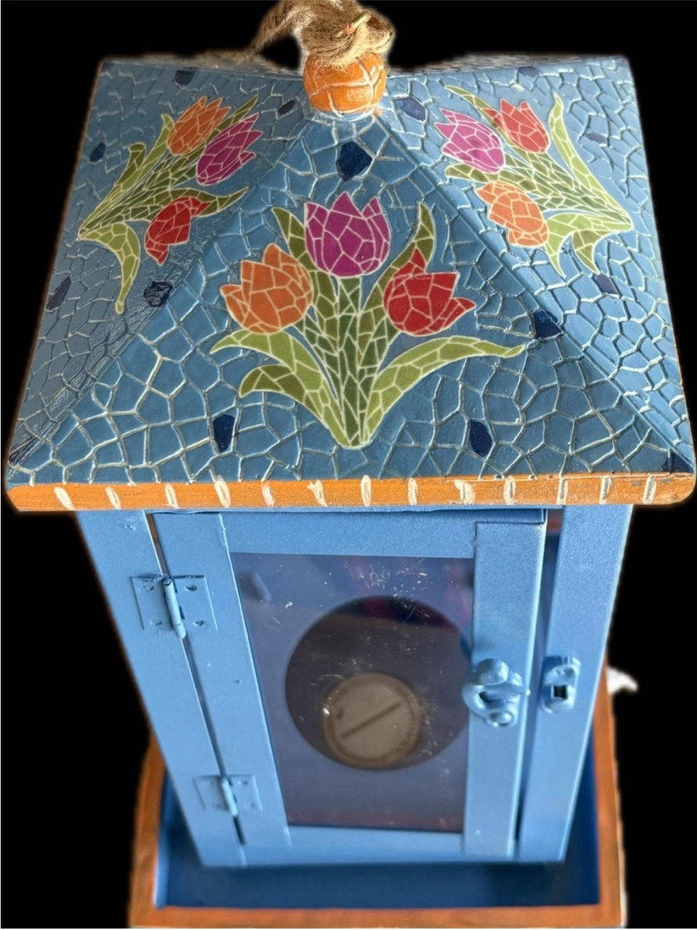 Mosaic Bird feeder and lantern